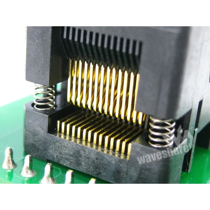Адаптер для программирования Waveshare SSOP28 TO DIP28 (A) TSSOP28 Enplas IC Test Socket 0 65 мм Pitch|waveshare| |