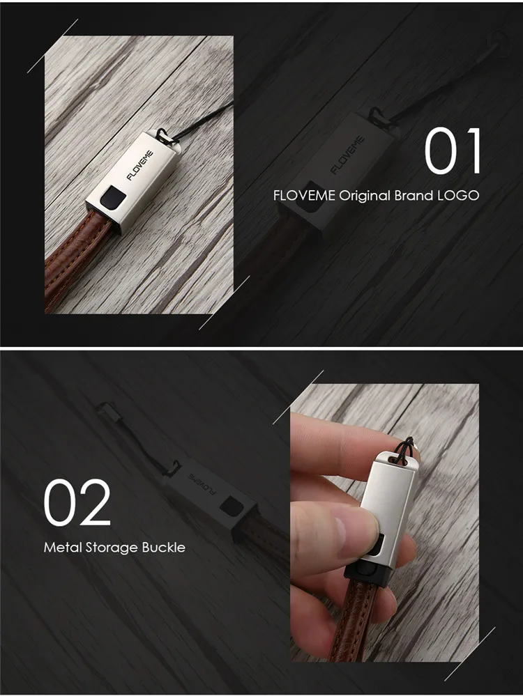 FLOVEME брелок мини зарядный кабель для iphone XR XS MAX X 6 7 8 6 S plus XS USB кабели IOS 10 2.1A для ipad кабель быстрого зарядного устройства