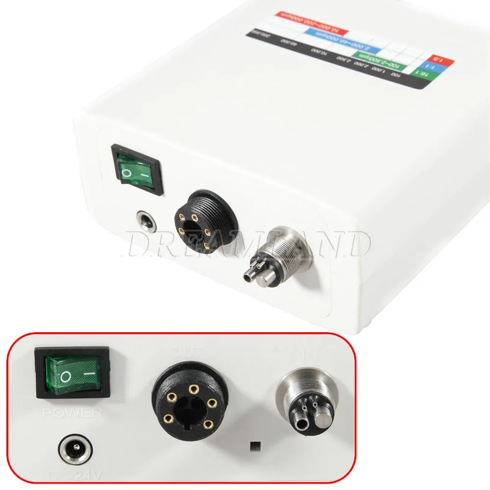 Зубной бесщеточный микромотор Электрический Микро Мотор системы светодиодный эндодонтика