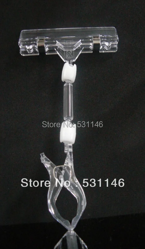 Бесплатная доставка оптовая цена держатель этикеток ценник/зажимы для полки