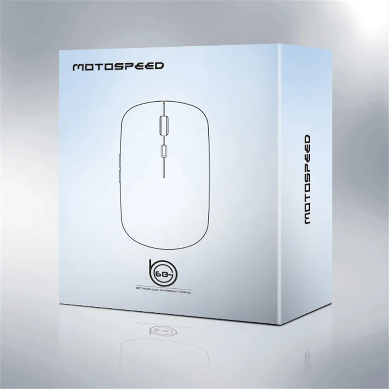 Motospeed USB Беспроводная мышь 2000DPI регулируемая BG60 оптическая компьютерная 2 4 ГГц