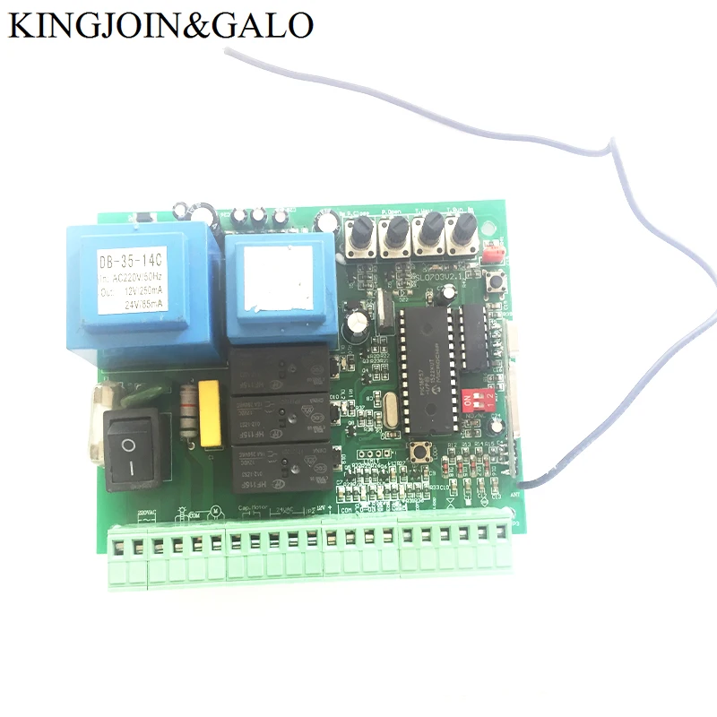 AC220V PCB монтажная плата контроллера для раздвижных ворот открывалка двигателя