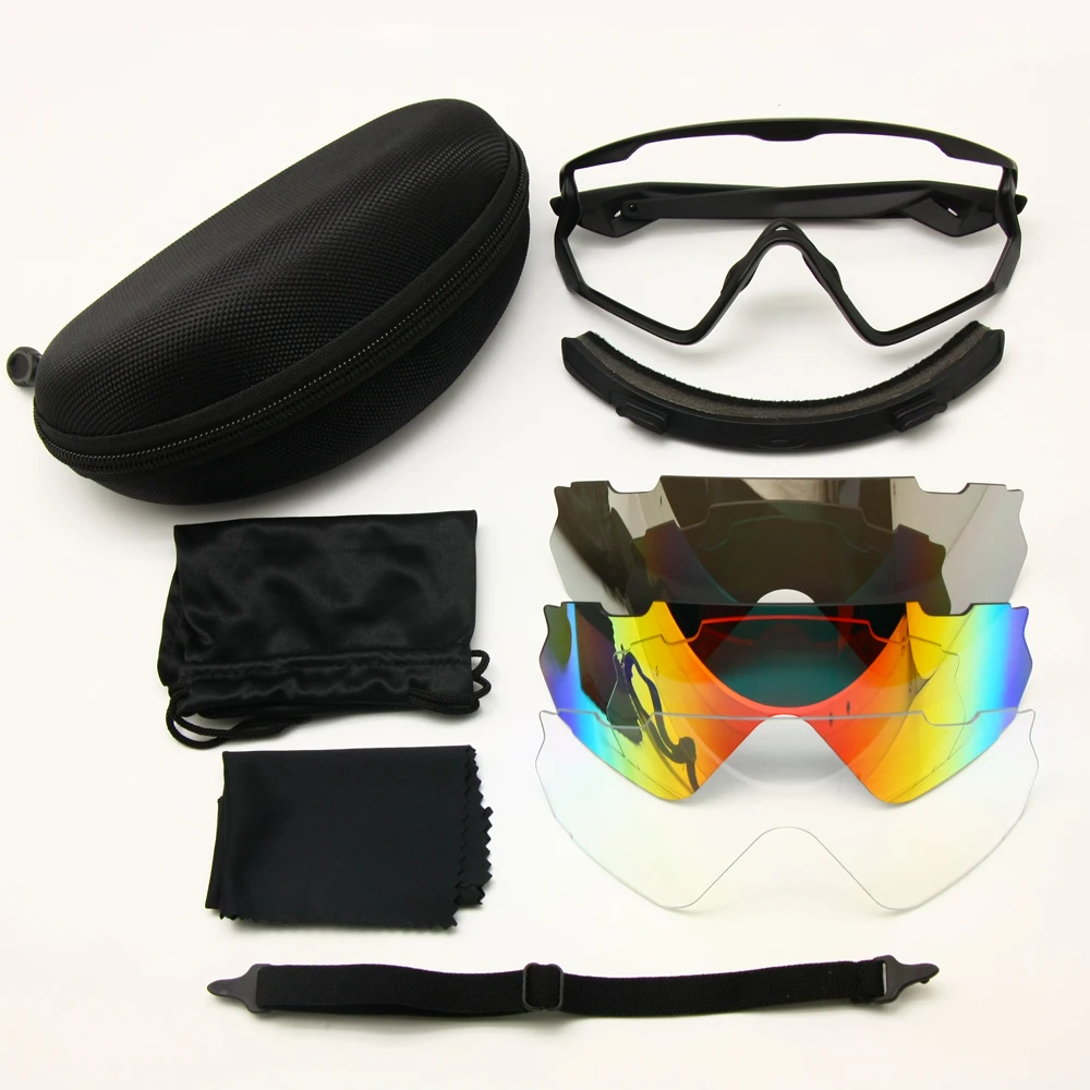 Daisy One Cycling Goggles 3 Lens Kit Classic Brand Bicycle Sunglasses UVA UVB Outdoor Sports Glasses | Спорт и развлечения