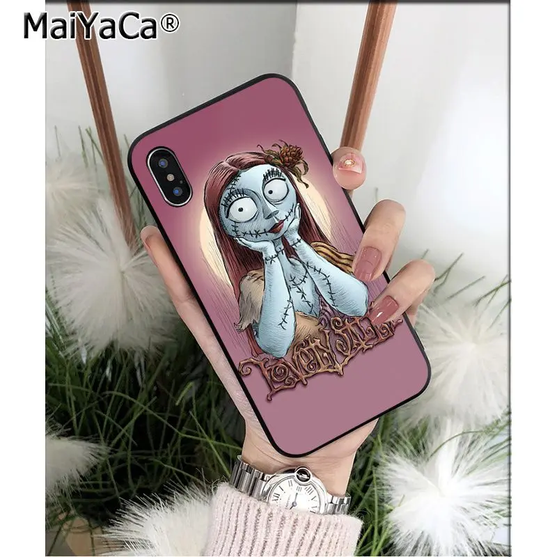 A11 MaiYaCa Кошмар перед Рождеством Джек Скеллингтон чехол для телефона для Apple iPhone 8 7 6 6S Plus X XS MAX 5 5S SE XR чехол - Цвет: A11