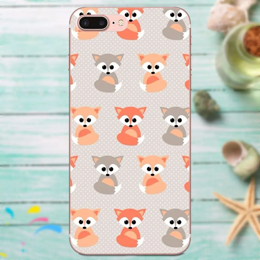 Мягкие розовые детские лисы с рисунком Красной розовой для LG G4 G5 G6 K4 K7 K8 K10 2017 V10 V20