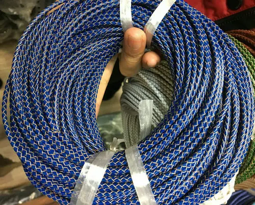 royal blue 1 3 мм плетеный кожаный плетеный шнур Круглый Натуральная кожа полоса для ожерелья или браслета изготовления ювелирных изделий - Цвет: royal blue 1