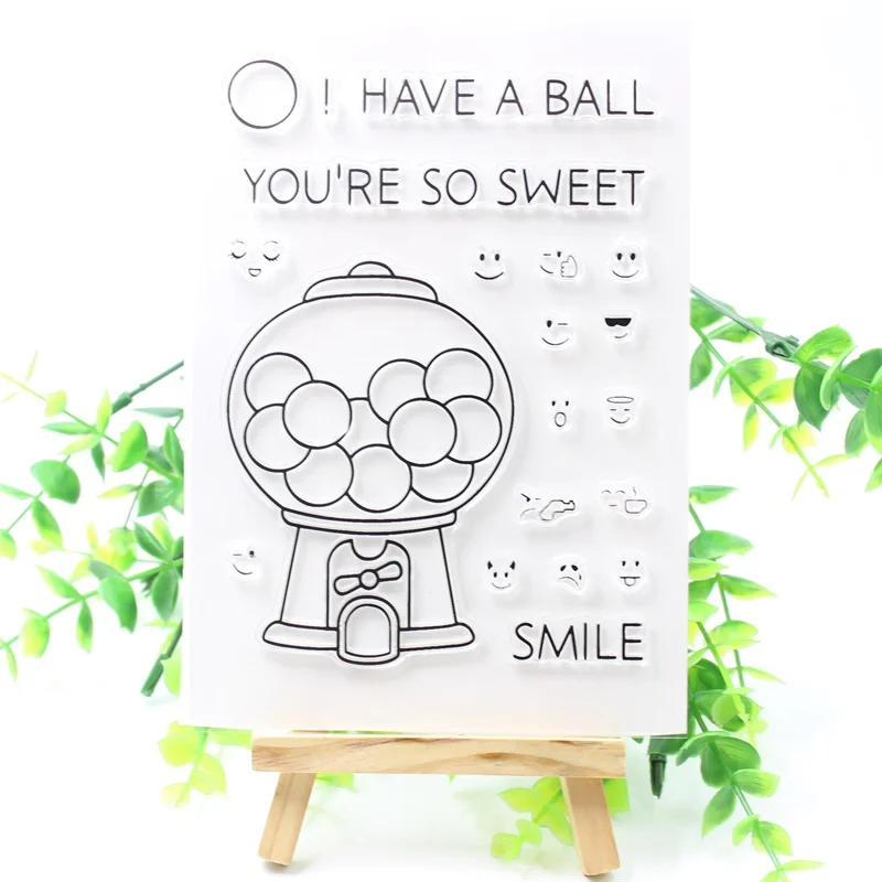 Зимние пожелания прозрачные силиконовые штампы для скрапбукинга/изготовления