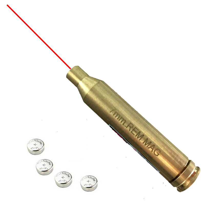Диаметр Sighter Красный лазер 7 мм REM MAG Boresighter медь/латунь для Lazer Light Scope Охота|dot matrix