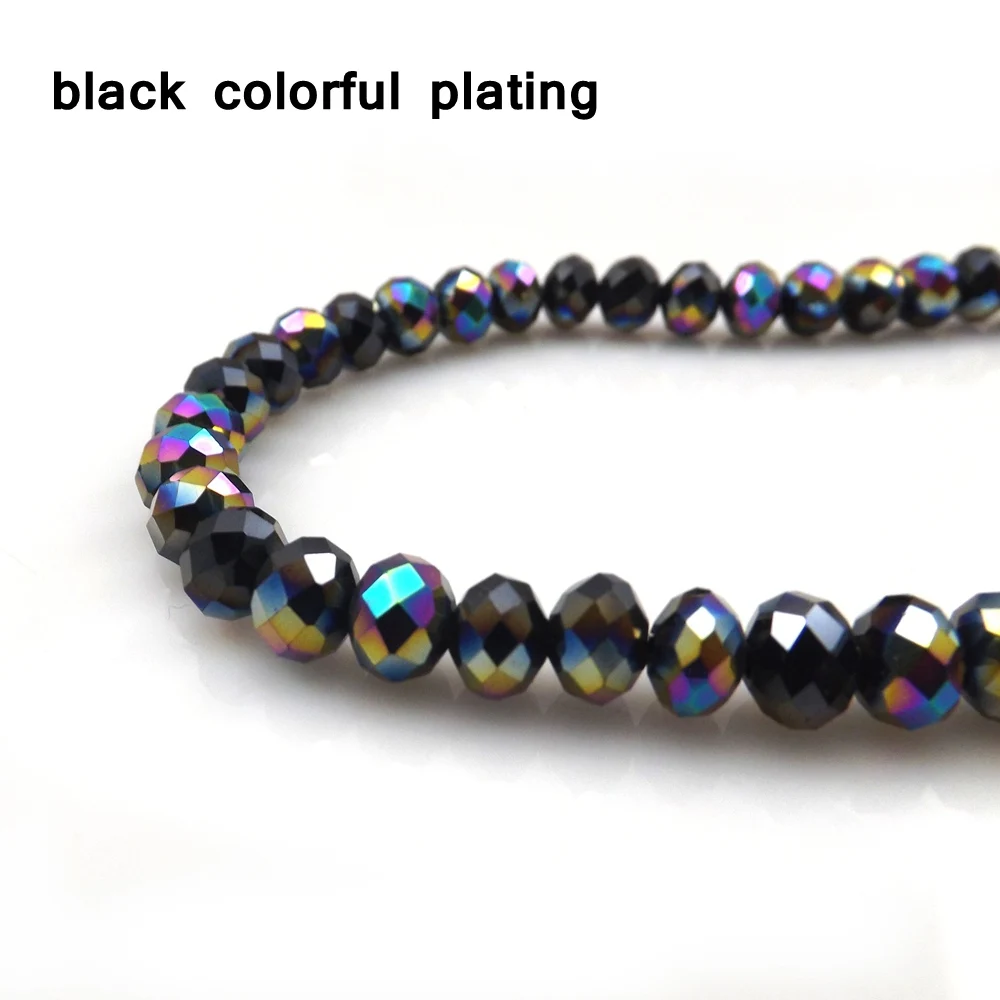 70 шт./лот 14 мм граненые хрустальные бусины в форме колеса для браслетов ожерелий