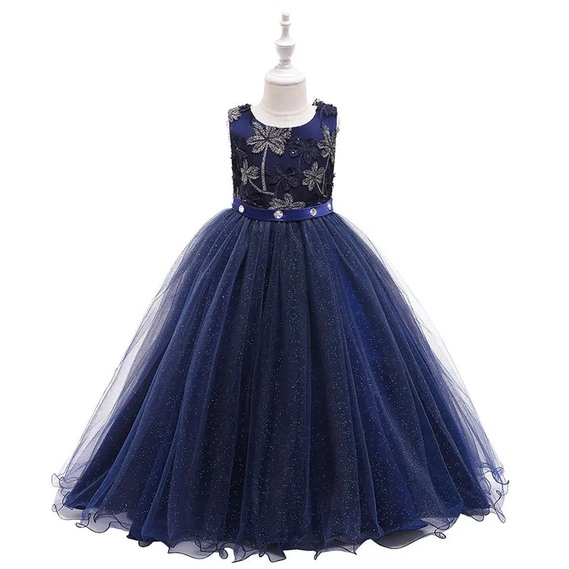 Элегантное Длинное Вечернее Платье для девочек-подростков Длинные Платья с