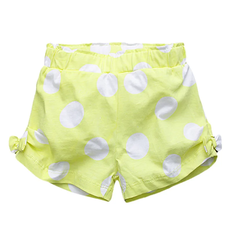 Новый дизайн Принцесса Baby дети девушки шорты лето Хлопок dot брюки одежда для