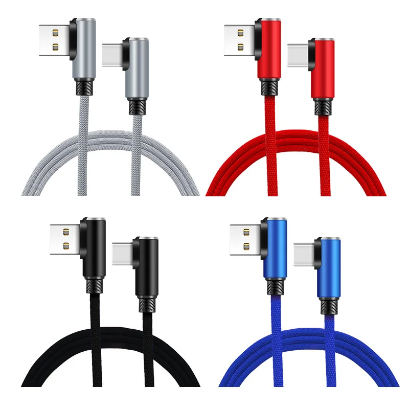 90 градусов кабель зарядного устройства USB с быстрой зарядки происхождения