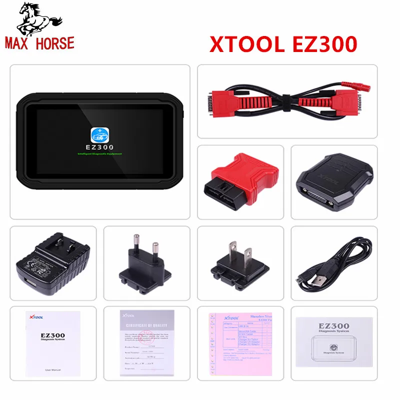 Горячая продажа XTOOL EZ300 четыре системы диагностический инструмент с TPMS и функция