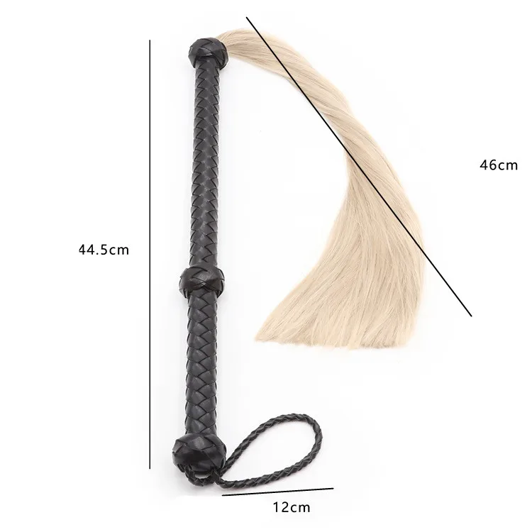 Конский хвост Кнутами flogger Ass порка БДСМ раба в Игры для взрослых пары Фетиш