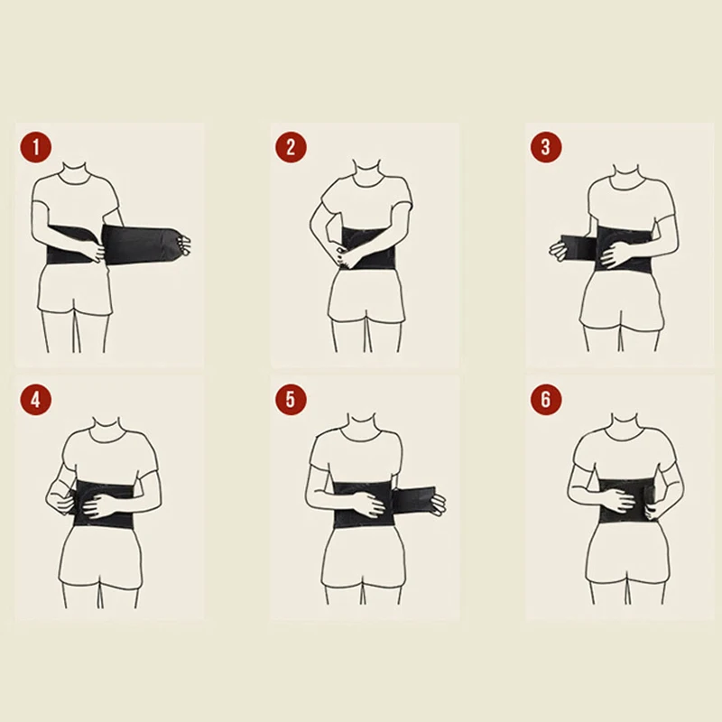 

Neoprene Medical Steel Bars Waist Trimmer Belts for Women Men Orthopedic Posture Corrector Brace Lower Back Lumbar Support Belts