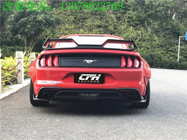 

Fit for FORD MUSTANG 16-18 GTSS Carbon fiber spoiler wint tail