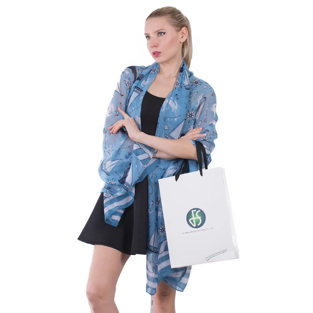 FS Echarpe Femme платок с принтом женские шарфы трендовый шарф большой для Женский
