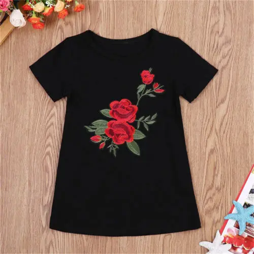 Newborn Kids Baby Girls 3D Flower Princess Party Dress Outfits Christmas Clothes |