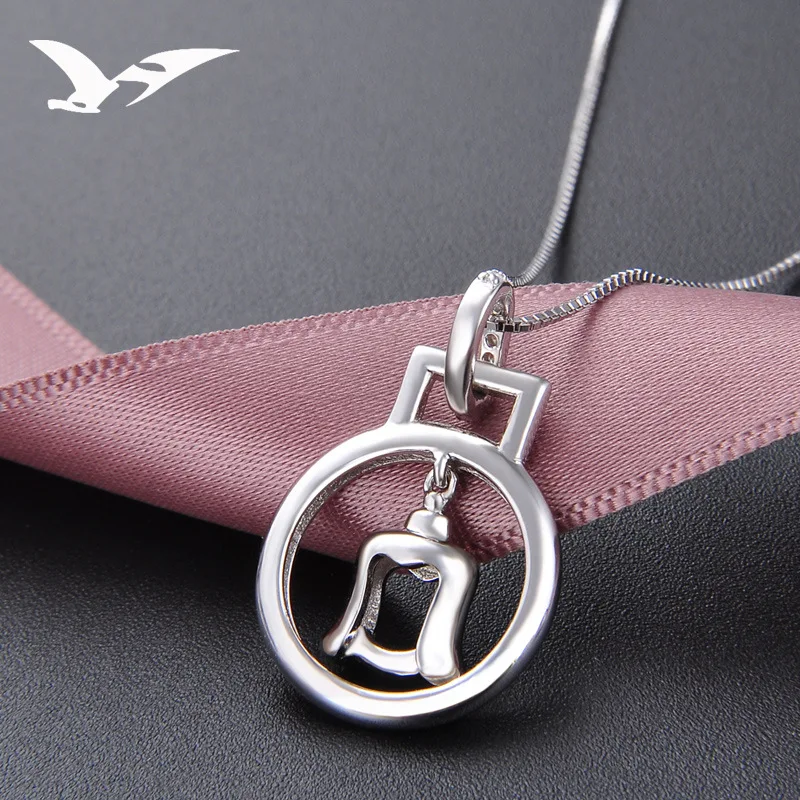 925 пробы серебряные подвески Будды Религия цирконами Fine Jewelry # y002p | Украшения и