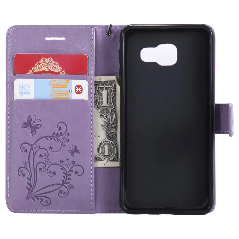 For Samsung A3 2016 Case Wallet PU Leather Silicone Cover Phone Galaxy A310 A310F SM-A310F Flip 6 | Мобильные телефоны и