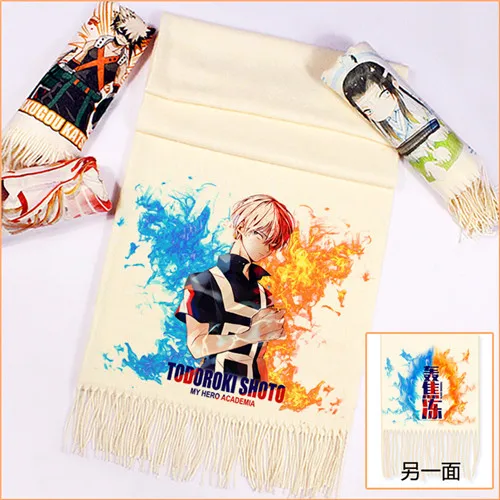 Style 4 Natsume Yuujinchou Шарф Аниме для женщин мальчиков девочек имитация кашемира осень зима теплый с кисточками шарф шаль мягкая теплая упаковка подарок - Цвет: Style 4