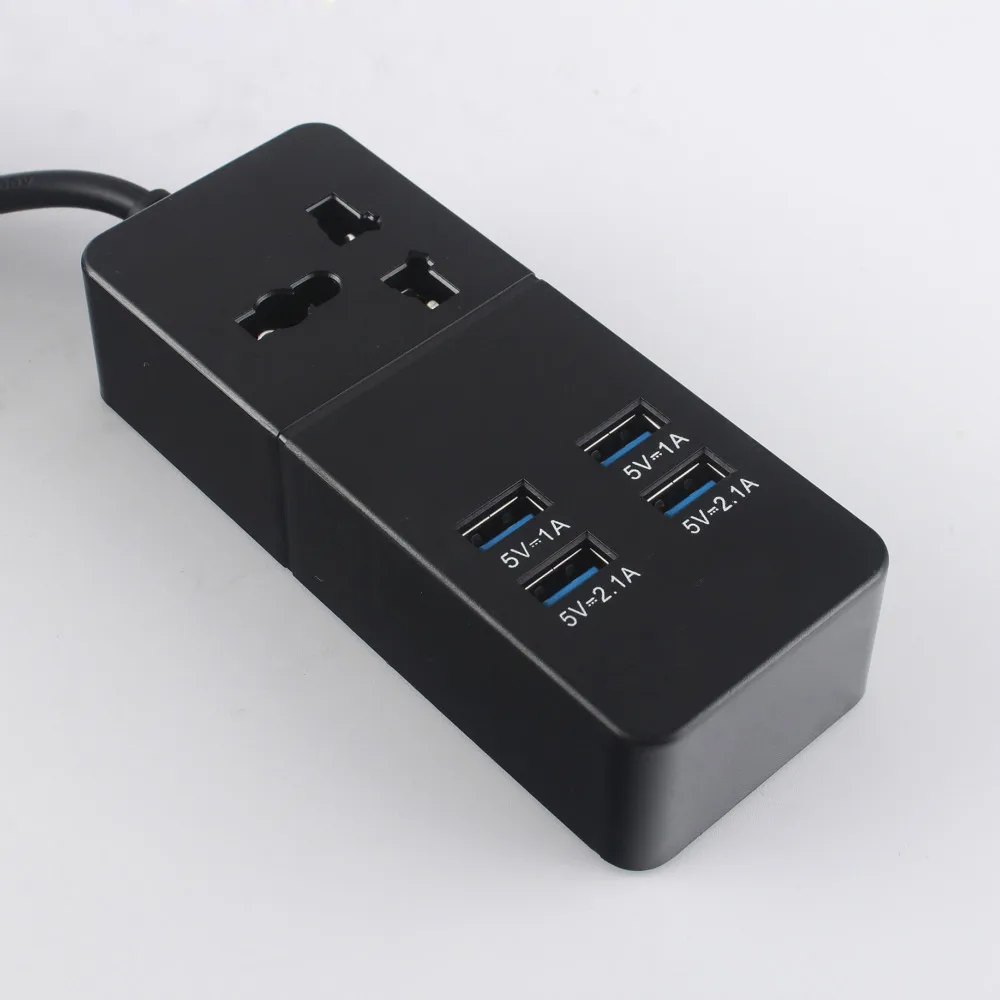 Удлинитель электрический Универсальный с 4 USB портами 2500 Вт|Удлинители