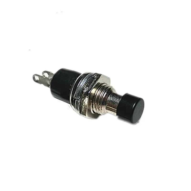 50 шт. черная крышка 2Pin Mini 7 мм безблокированный Мгновенный Кнопка