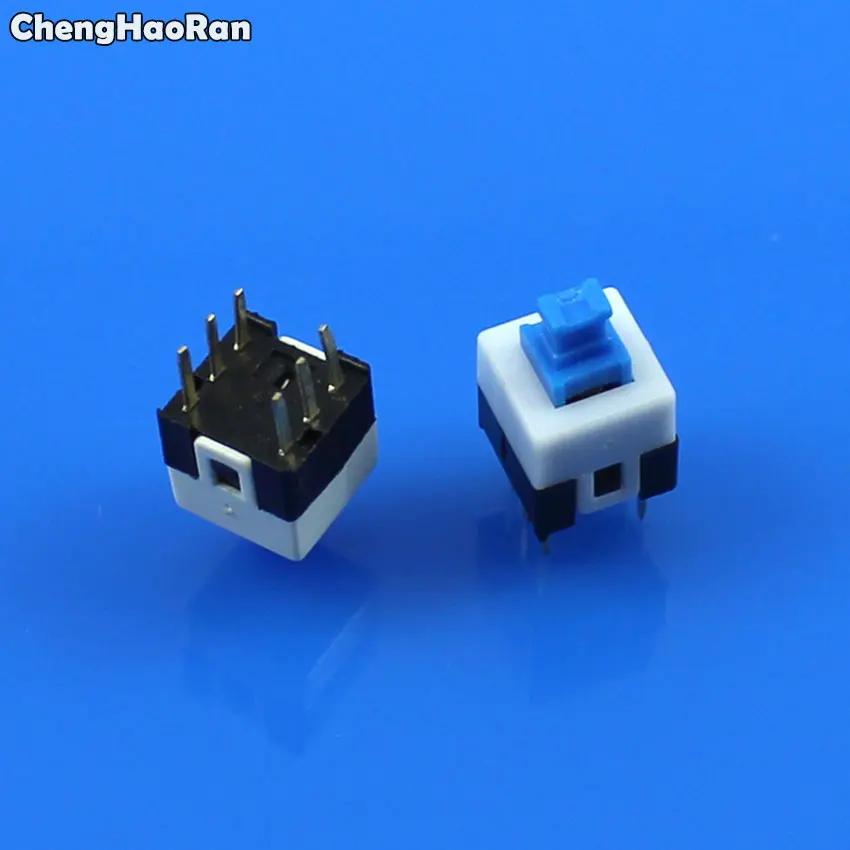 ChengHaoRan Новинка 5-20 шт./лот 7x7 мм 7*7 6-контактный тактильный выключатель питания