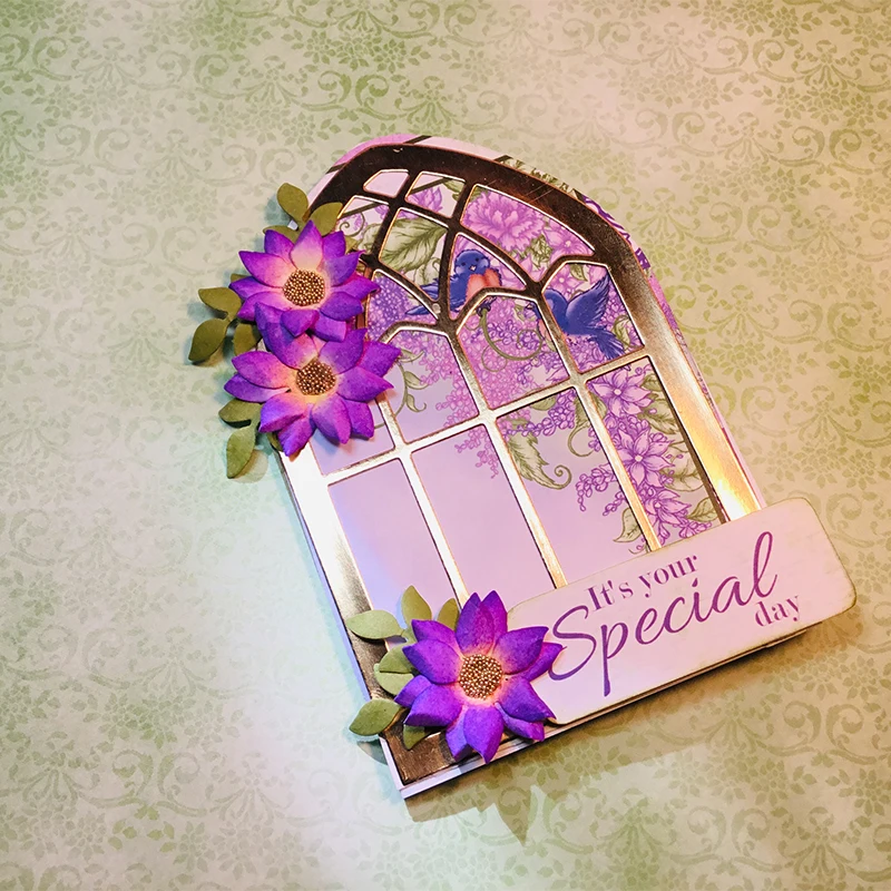 Трафареты Nicole's Design для высечки коттеджа металлические штампы сделай сам