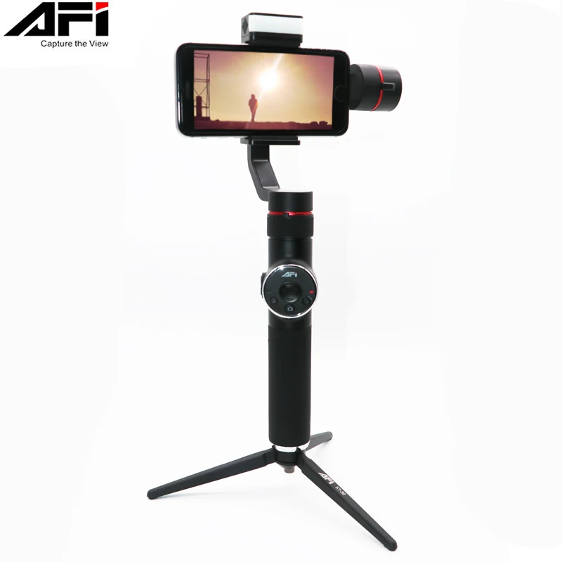 AFI V5 3 оси Gimball Dslr стабилизатор для Телефон ручной смартфон Selfie палочки Iphone X 8 7 samsung