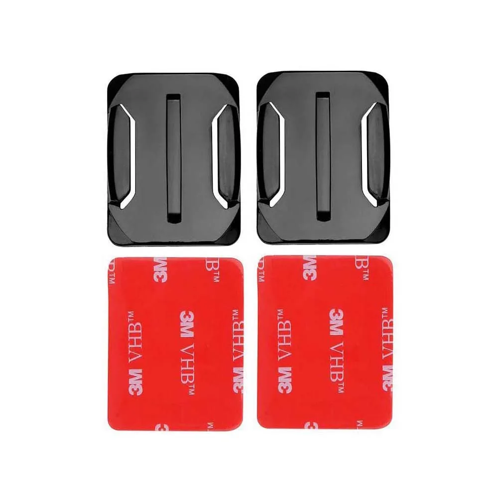 2 шт. изогнутые клейкие липкие крепления супер наклейки для GoPro Hero6/5/4 3 + 1 SJ4000 SJ5000