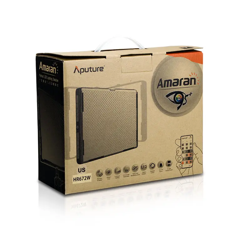 Aputure Amaran AL-HR672C LED Video Light Panel for Camcorder and DSLR Cameras | Электроника