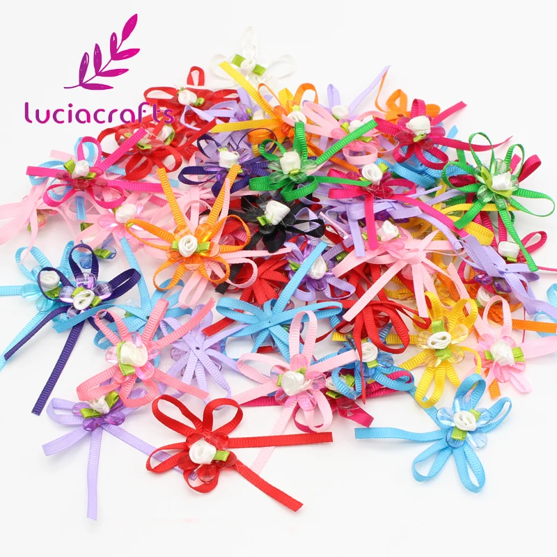 Lucia crafts приблизительно 40 60 мм разные цвета модные мини головные уборы с бантом для