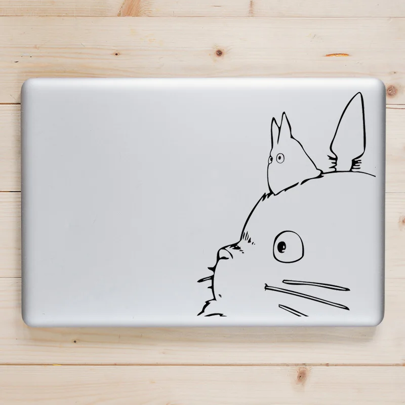 Наклейка для ноутбука Totoro Apple Macbook Pro Air Retina 11 12 13 14 15 дюймов HP Mac Book Skin декоративная