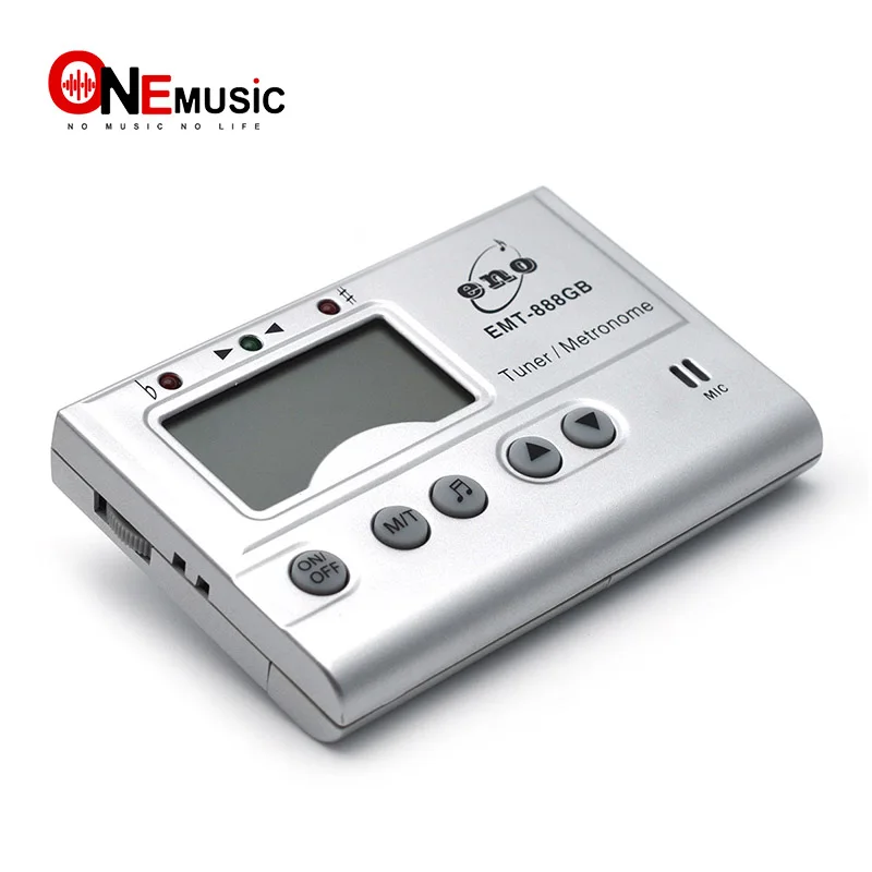 

ENO EMT-888GB Chromatic Metro Tuner for Guitar Bass White