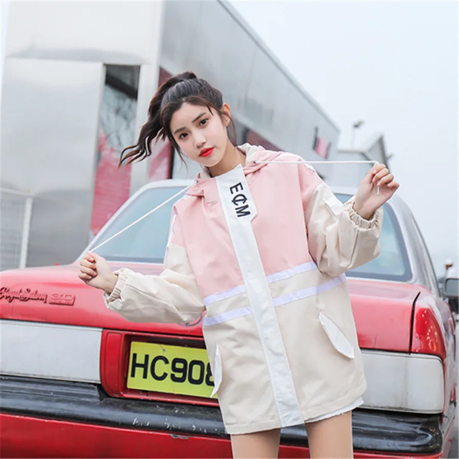 High end 2019 новый для женщин Бейсбол Форма Корейская версия Harajuku стиль bf Свободные с