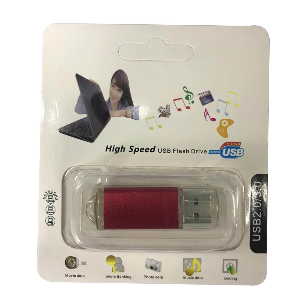 Флэш накопитель USB 2 0 для компьютера 32 ГБ 64 ГБ|USB флэш-накопители| |