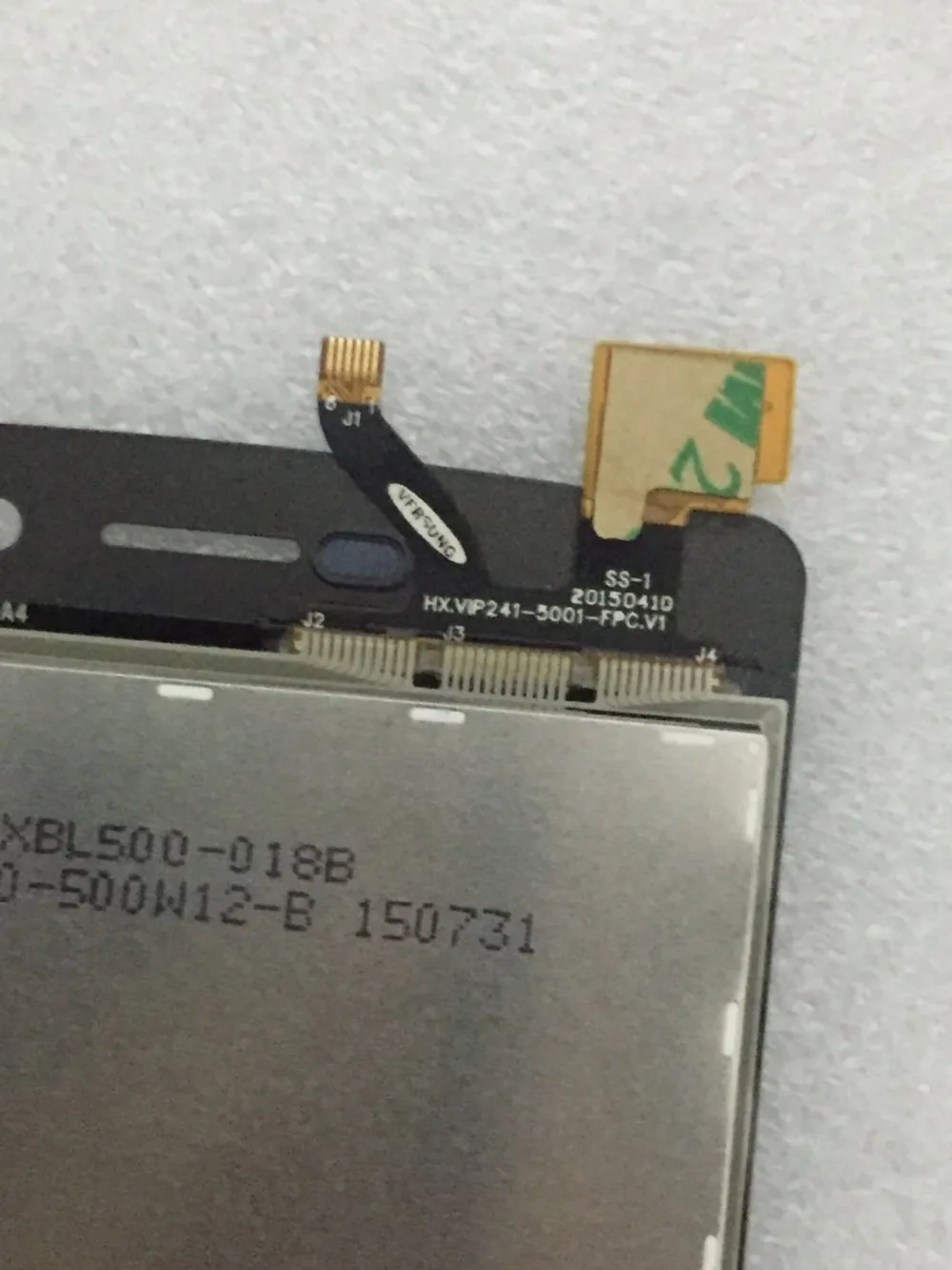 BINYEAE для D500FPC0430-A ЖК-дисплей с сенсорным экраном HX.VIP241-5001-FPC.V1 дигитайзер сборка