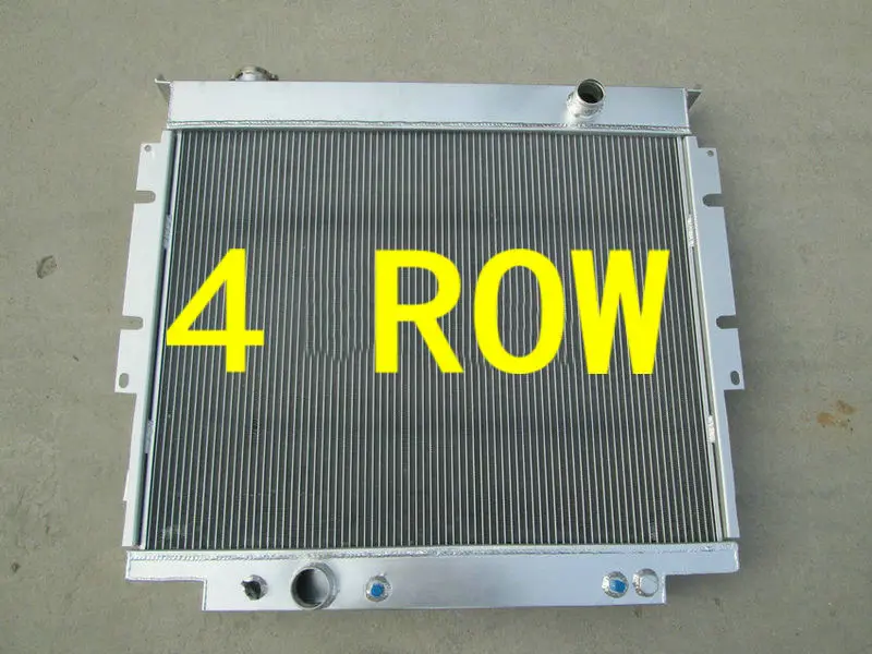 Новый 4 рядный алюминиевый радиатор для Ford F250 F350 F59 F150 F Super Duty V8 Diesel 6.9L 7.3L 1983 1994 AT/MT XLT