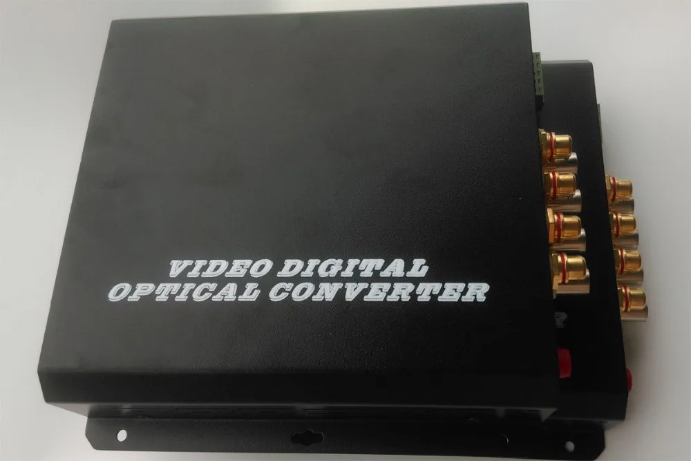 Многофункциональный 4 канальный преобразователь видео/аудио/RS485|media converter|fiber media