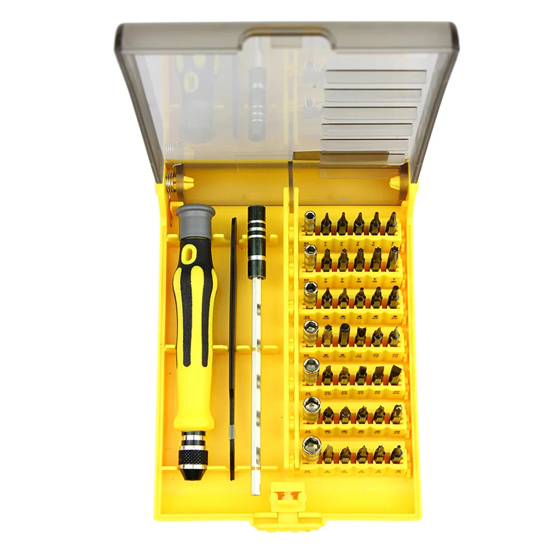 BeHelper [45 in 1] Professional Torx Screwdriver Set Precision Watch Computer iPhone Samsung Smart Phone Repair Dismantle Tools |