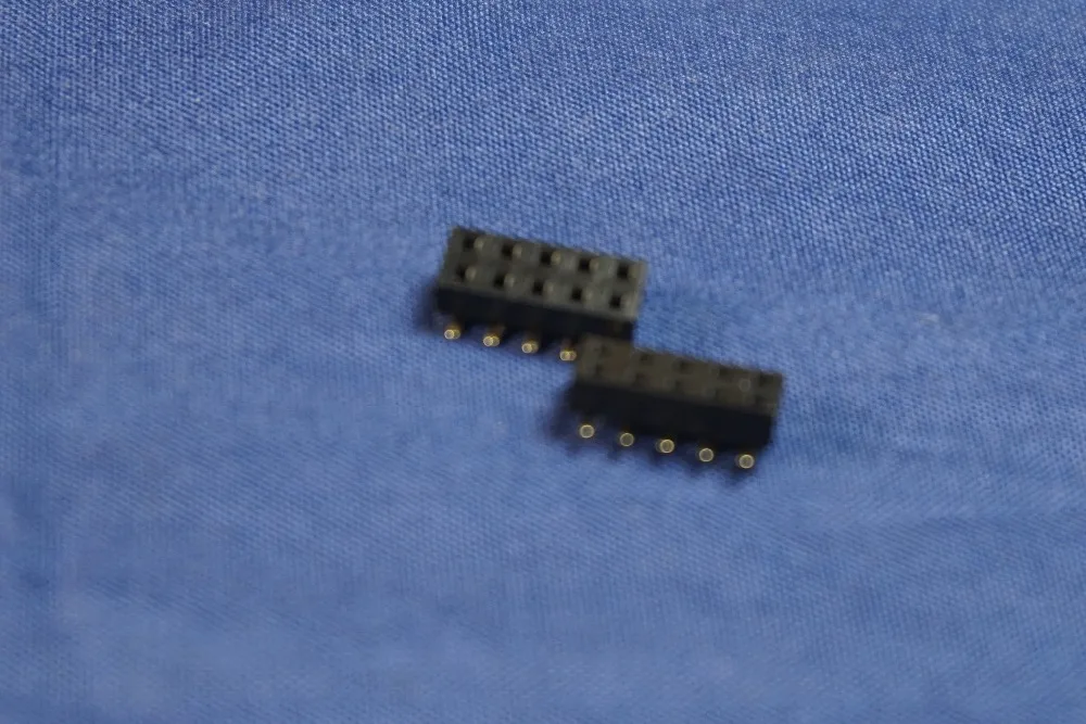100 шт. 0 079 &quot2 мм 2x5 Pin 10 гнездовой разъем для печатной платы низкий профиль высота 2
