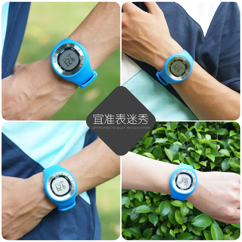 

EZON Brand Men Women Fitness Pedometer Watch Running Calorie Counter Waterproof Sport Digital Watch Relogio Masculino T028