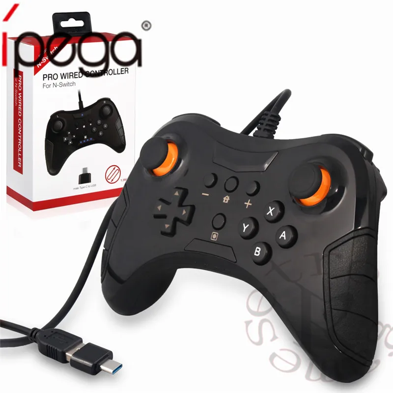 DHL 50 шт./лот USB проводной игровой геймпад Pro контроллер для Nintendo Switch Steam PC(Windows XP/7/8/10)