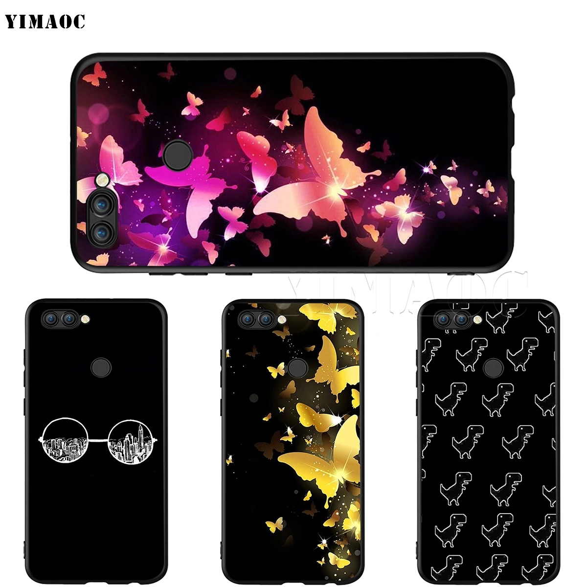 Силиконовый чехол YIMAOC Goodnight Punpun для Huawei Honor 6a 7a 7c 7x8 9 10 Lite Pro Y6 Prime 2018 2017|Бамперы| |
