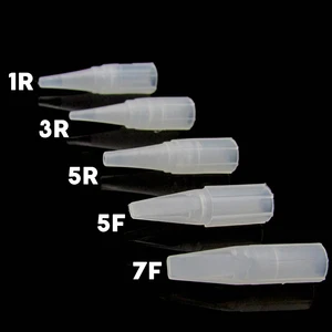 Большой одноразовый чехол для тату иглы 1RL 3R 5R 5F 7F, насадка для тату игл 100 шт., насадки для игл для стерильные для перманентного макияжа