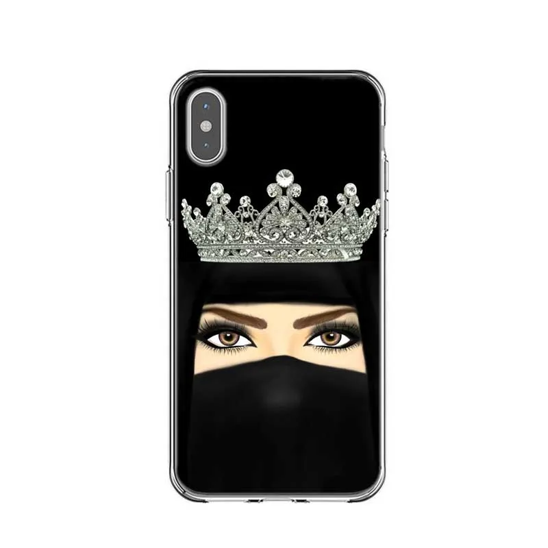 Мусульманские исламские глаза грила Роскошные Чехлы для телефона чехол iphone 8 7 6 S