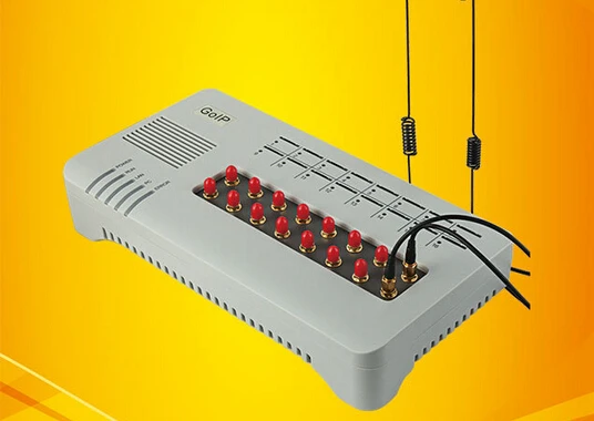 GSM VoIP GoIP Gateway GoIP-16 with SMS Support+Built-in Encryption+SIP Base |