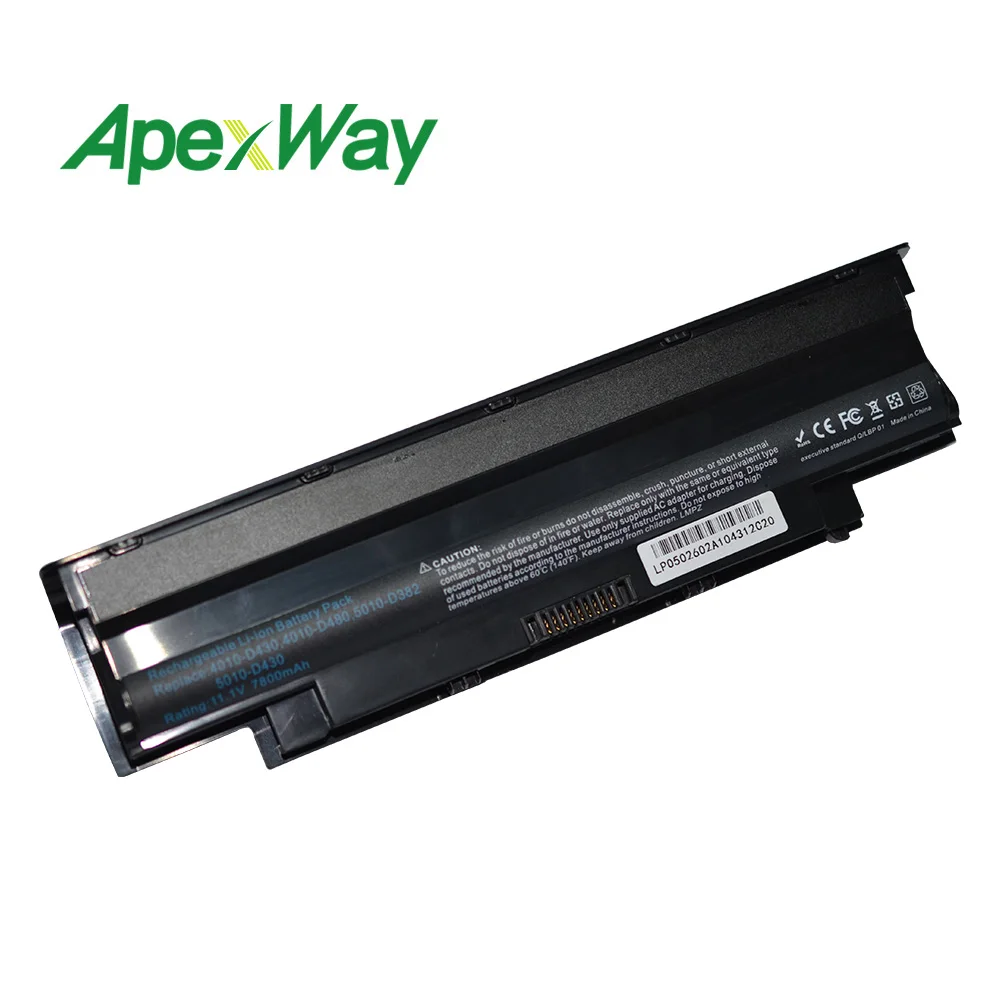 Аккумулятор для ноутбука DELL N4010 N4010D-158 N7110 Vostro 6600 11 1 04YRJH 06P6PN Inspiron 13R 9T48V J1KND 3450 мАч 3750
