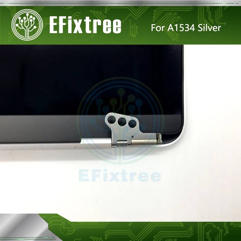 Efixtree серебро для Apple Macbook Retina 12 &quotA1534 2015 2016 2017 светодиодный экран ЖК-дисплей с
